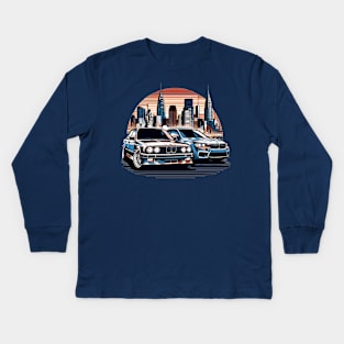 BMW M5 Kids Long Sleeve T-Shirt